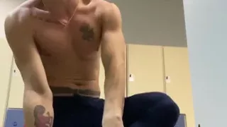After training, I decided to shoot a video for you how I change into the shower