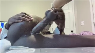 Femboy To Addicted BBC Dildo Creams in missionary