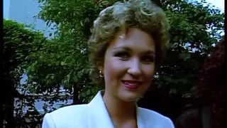Classy german females giving an outdoor interview