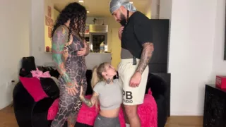 Two Horny Personal Trainers Tag-team Their Client