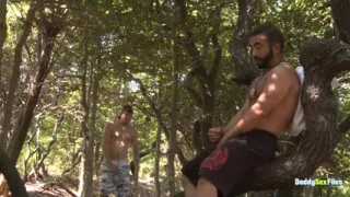 DaddySexFiles Colby Keller And Mike Dreyden Wanking And Cock Feasting In the Woods