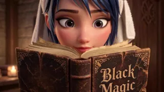 Tired Witchcraft Teacher Uses Forbidden Spell and Gets Claimed by a Golden Ghost Cock (AI Generated)