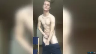 Dancer Boy Jed Shoots His Cream