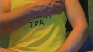 A Gay Man Having Fun Alone at Home