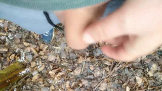 Cheesy Dirty Unwashed Cock Outdoor Walking Part 1