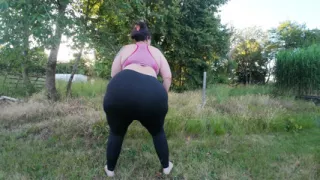 Carry & Reward 5 - Strong BBW Wife Undresses and Carries Her Slim Husband, Lifted Blowjob, POV Blowjob & Doggy