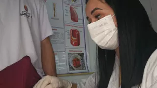 Student Is Seen by the University Nurse