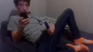 Stuffing My Barenaked Asshole Rough Solo with My Thick New Vibe and No Lube, Dry Fucked