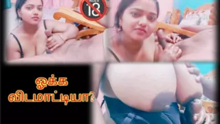 Tamil Horny Girl Gave a Hot Handjob with Cock Oil Massage - Tamil Audio with Dirty Talk