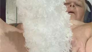 Whats That Fuzzy Kinky Toy Going in Her Fuzzy Pussy?