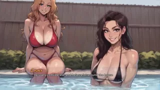 My New Girlfriend  Taboo Hentai Game  Ep.52 Caught My MILF Neighbor Boob in the Pool Just Next to My Stepmom!