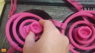 Vvd Vkini Unboxing and First Nipple Orgasm - Unlimited Orgasm