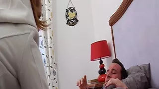Big Booty French Babe Got to Play with Toy