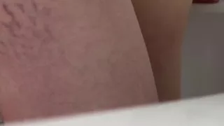 Tight Pussy Sit on Cock in the Bathtub