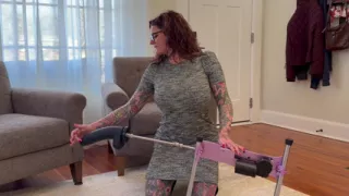 Carrie Capri has Intense Orgasm while Getting Pounded by a Fuck Machine!
