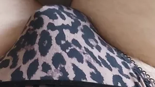Butt-plugged Clitty Cums in New Panties