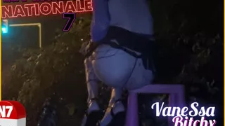 A Whore in a Mini-skirt Ras Du Cul, on the Edge of the Nationale 7 in Brunoy. 2h00 Vanessabitchx Parischiennetrvprod