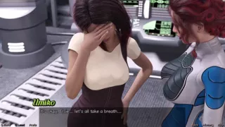 Stranded in Space - Lesbian Makeout Session