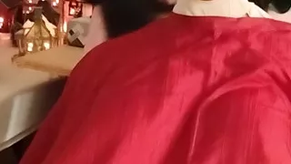 Nikki the ebony sex doll Loves vinyl BBC