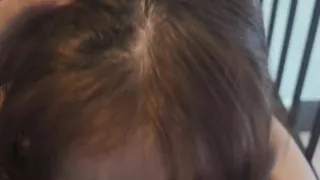 Secret Blowjob and Facial While My Friend Films a Vlog