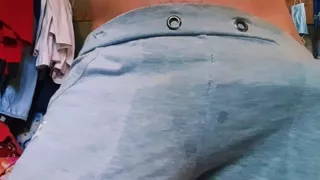 Asian Old man mastrubation big cock