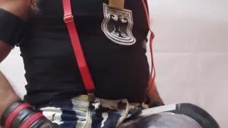 Pipe Stepdad Pumping Balls and Cock in a Monstertube