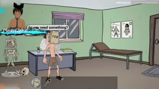 Fuckerman Hospital - Time for my checkup and to see some sexy nurses with big asses and tits!