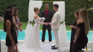 Slut Bride Wedding Threesome