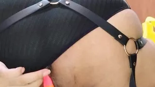 Bouncing on his balls