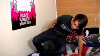 Emo Boy Shoots His Load