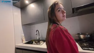 My roommate wants to wear my clothes, I want to fill them with creamy milk