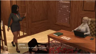 Project hotwife - gameplay - roleplay - lesbian teasing each other