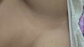 Desi hot girl boobs pressing video