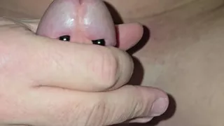 Real milf foreplay session with a cock