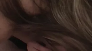 Blonde Babe Sucks Cock Then Takes It Doggystyle