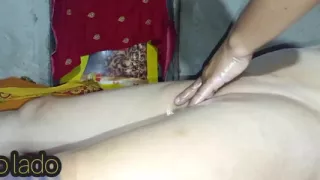 New Nepali Girlfriend Puti Oil Massage at Home Full Nepali Audio