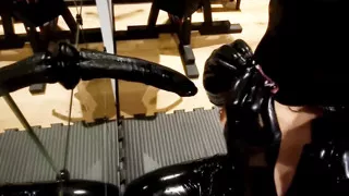 Open Mouth Gag Blowjob  Handjob Training 916