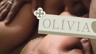 Indian Real Housewife MILF Slave Olivia Deep Throat Blowjob by Master Face Fucked Long Cumshot wet Handjob Hot Bhabi Long Hair