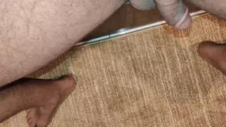 Using Intimate Lube on my cock in Bangalore