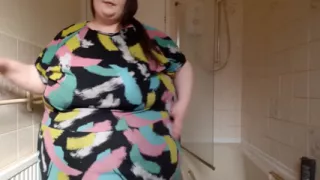 Showing off this massive figure