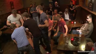 Gangbang and Cum for a Stuck up Go-go Boy