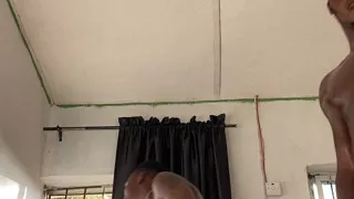 Digging his sweet buddy