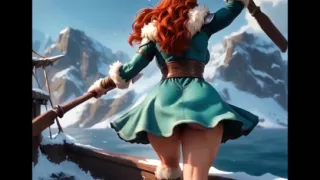 Viking Goddess Fucked on Drakkar Ai