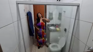Camera on Hot Stepcousin in the Shower - I Can't Wait to Fuck Her
