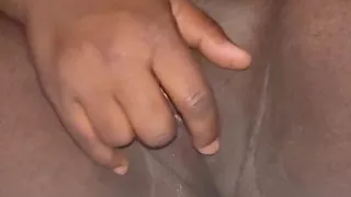 Fucking My Pussy with Big Dildo Rubbing My Big Clit Cumming Hard