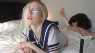 Big Tits Girl Gets Huge Load of Cum Inside Her Pussy
