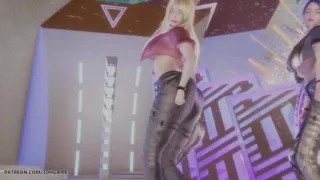 Kard - Gunshot Ahri, Kaisa & Evelynn Sexy Striptease