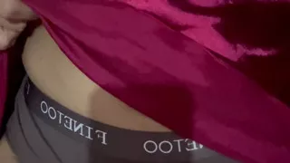 Home video after , caressing her beautiful nipples