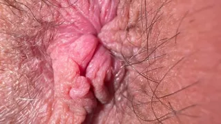 Ovulation Slut - Hairy Wet Pussy Fingering, Close Up Anus & Creamy Hole