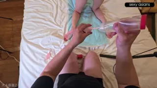 A Slender Country Amateur in Raw POV Footage with Multiple Angles and Intense Creampie Action